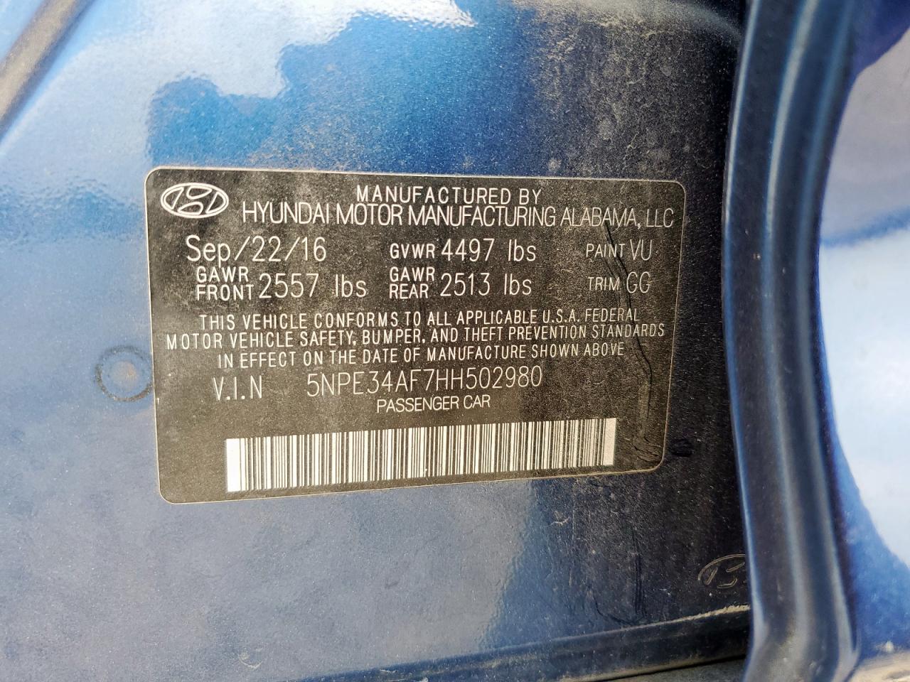 HYUNDAI SONATA SPORT