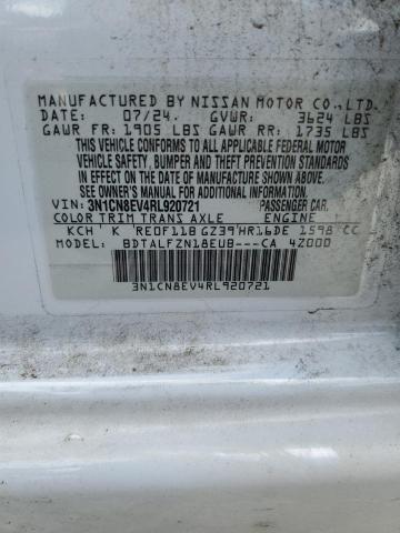 2024 NISSAN VERSA SV 3N1CN8EV4RL920721