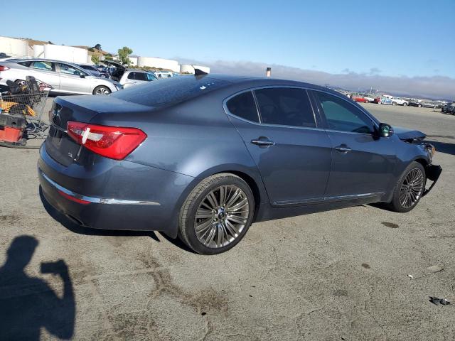 KIA CADENZA PR 2014 blue  gas KNALN4D73E5145523 photo #4