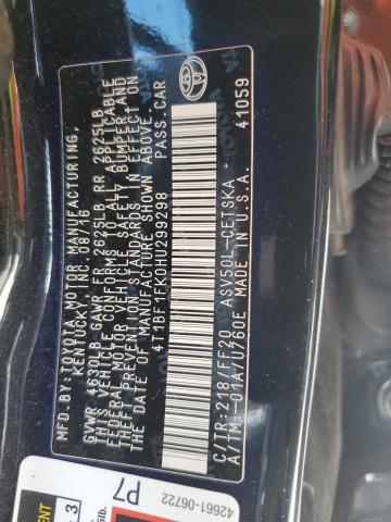 2017 TOYOTA CAMRY LE - 4T1BF1FK0HU299298