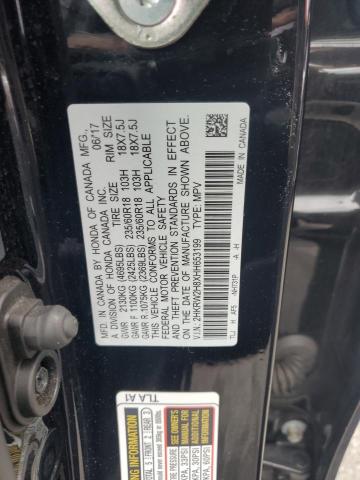 2017 HONDA CR-V EXL 2HKRW2H8XHH653199