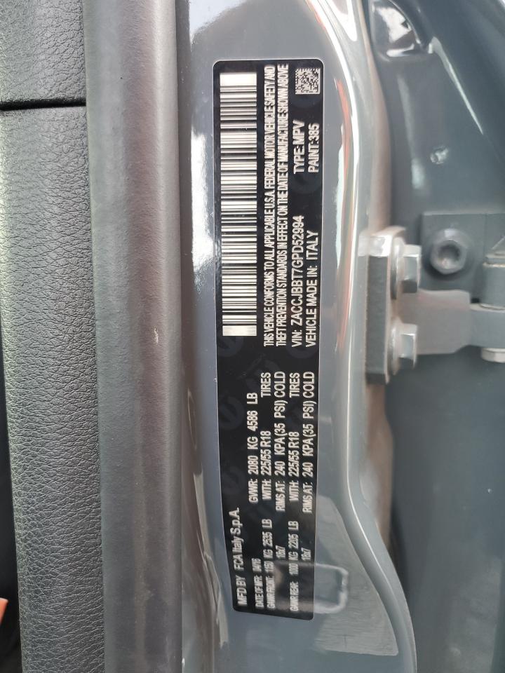 Lot #3309625064 2016 JEEP RENEGADE LATITUDE