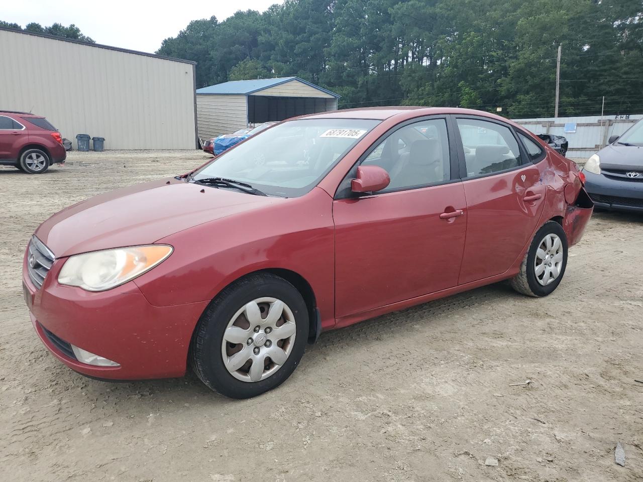 Lot #3302865890 2009 HYUNDAI ELANTRA GL