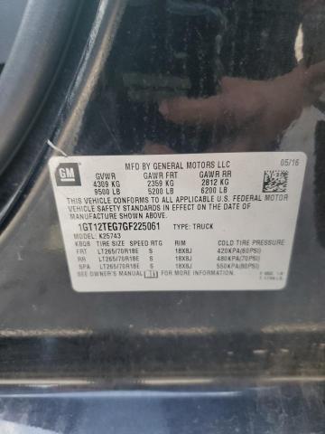 2016 GMC SIERRA K25 1GT12TEG7GF225061