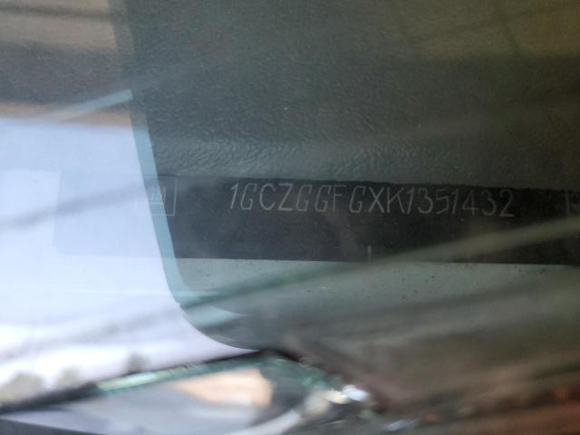 2019 CHEVROLET EXPRESS G3 1GCZGGFGXK1351432