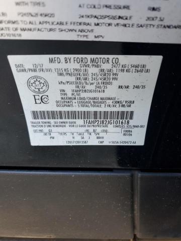 2018 FORD TAURUS LIM 1FAHP2J82JG101618