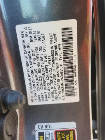 2013 HONDA CR-V LX - 2HKRM4H36DH651031