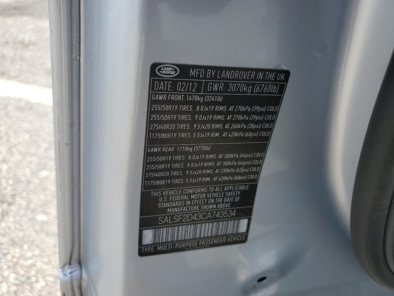 LAND ROVER RANGE ROVER HSE