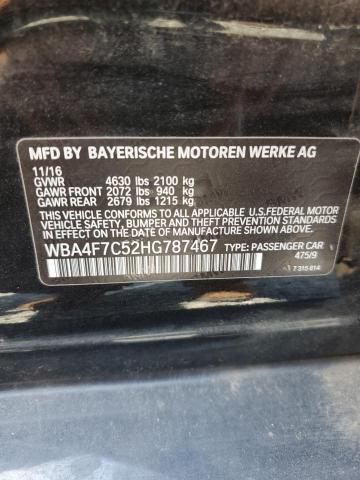 2017 BMW 430I GRAN - WBA4F7C52HG787467