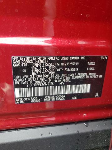 2025 TOYOTA RAV4 XLE P 2T3C1RFV8SW373335