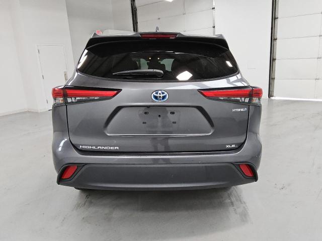2022 TOYOTA HIGHLANDER HYBRID XLE 5TDGBRCH5NS550491