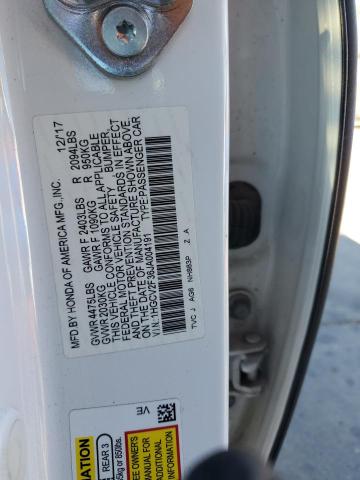 2018 HONDA ACCORD SPO 1HGCV2F36JA004191