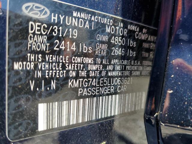 2020 GENESIS G70 ELITE KMTG74LE5LU063621
