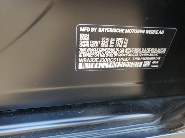 2024 BMW 760 XI WBA33EJ00RCS16942