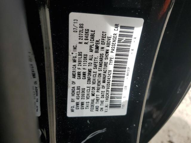 2013 HONDA ACCORD EXL #3305303319
