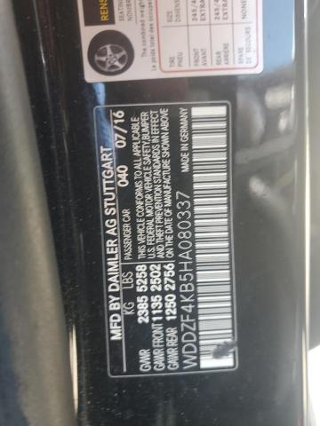 2017 MERCEDES-BENZ E 300 4MAT WDDZF4KB5HA080337