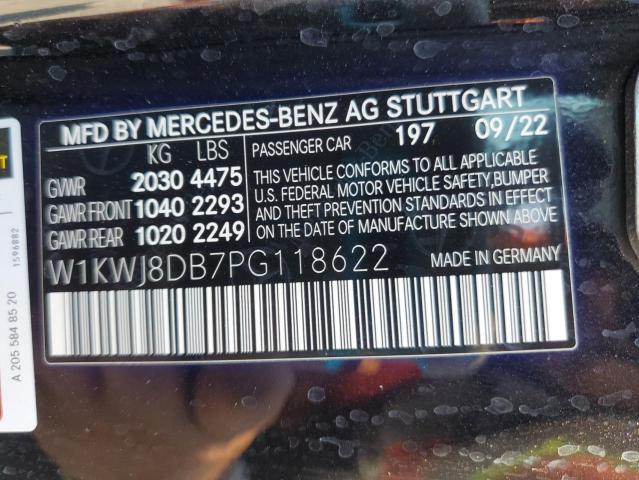 2023 MERCEDES-BENZ C 300 W1KWJ8DB7PG118622