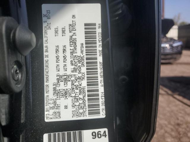 2023 TOYOTA TACOMA DOUBLE CAB 3TMCZ5AN5PM620991