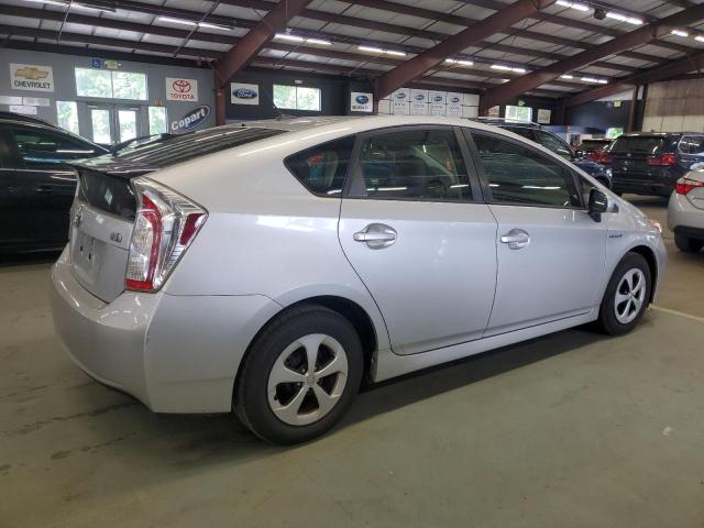 TOYOTA PRIUS 2014 silver hatchbac hybrid engine JTDKN3DU7E0381412 photo #4