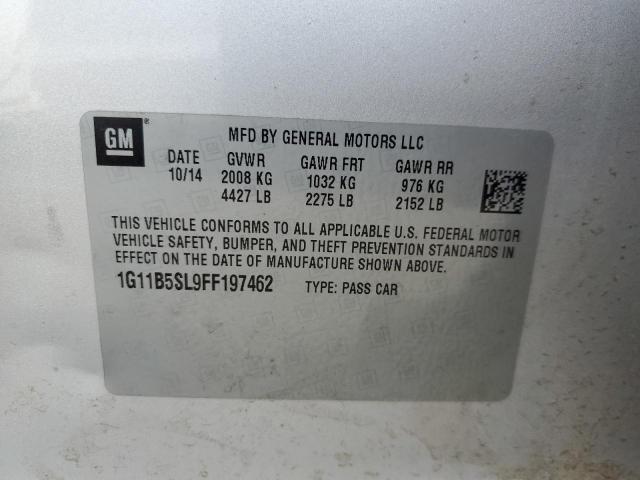 2015 CHEVROLET MALIBU LS #3304812646