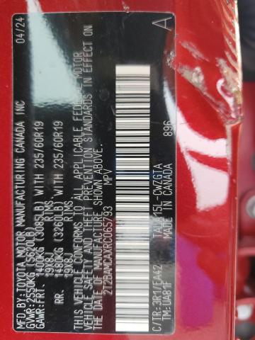 2024 LEXUS RX 350 BAS 2T2BAMCAXRC065793