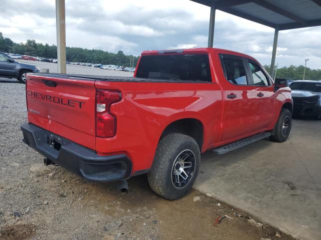 CHEVROLET SILVERADO 2021 red  gas 1GCPWAEF8MZ168261 photo #4