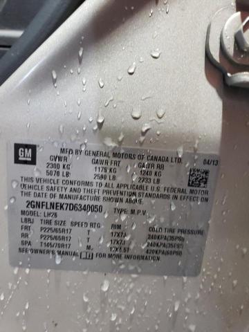 2013 CHEVROLET EQUINOX LT - 2GNFLNEK7D6340050