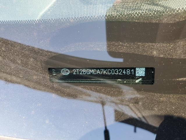 2019 LEXUS RX 450H BASE 2T2BGMCA7KC032481