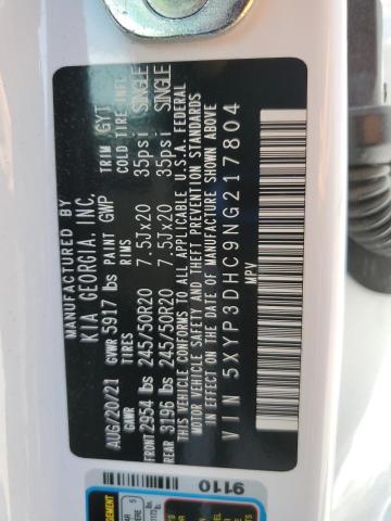 2022 KIA TELLURIDE EX 5XYP3DHC9NG217804