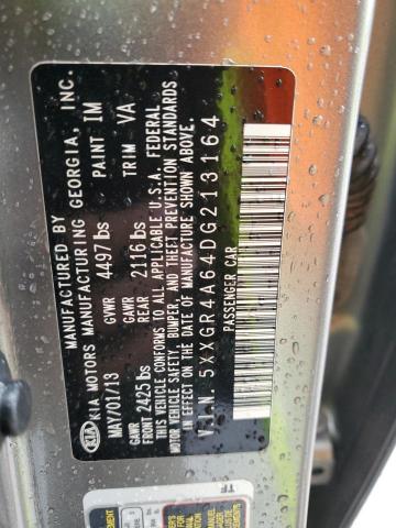 2013 KIA OPTIMA SX - 5XXGR4A64DG213164