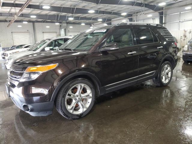 FORD EXPLORER 2013 brown  gas 1FM5K8F86DGB11107 photo #1