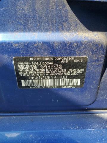 2020 SUBARU WRX JF1VA1A67L9803003