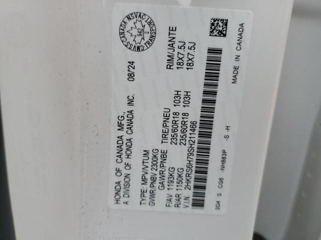 2025 HONDA CR-V EXL - 2HKRS6H79SH211466