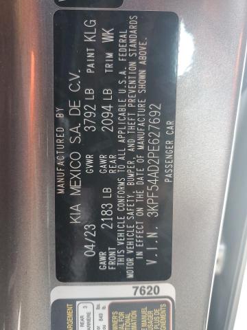 2023 KIA FORTE GT L - 3KPF54AD2PE627692