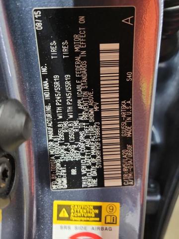 2015 TOYOTA HIGHLANDER - 5TDDKRFH3FS198673