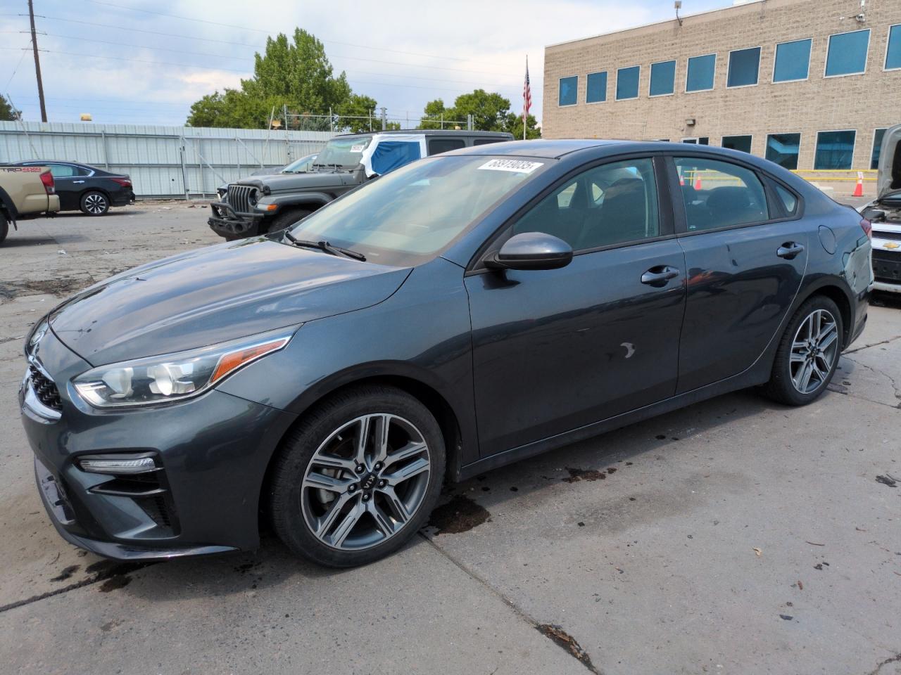 Lot #3232574086 2019 KIA FORTE GT L