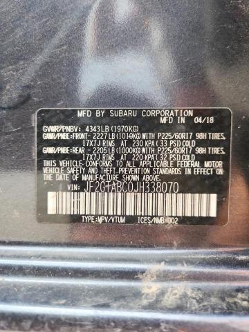 2018 SUBARU CROSSTREK #3274693861