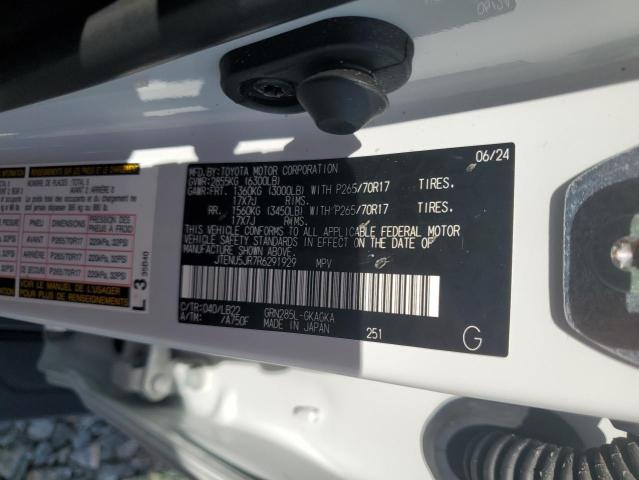 2024 TOYOTA 4RUNNER SR JTENU5JR7R6291929