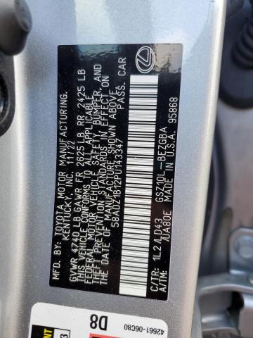 2023 LEXUS ES 350 BASE 58ADZ1B12PU143347