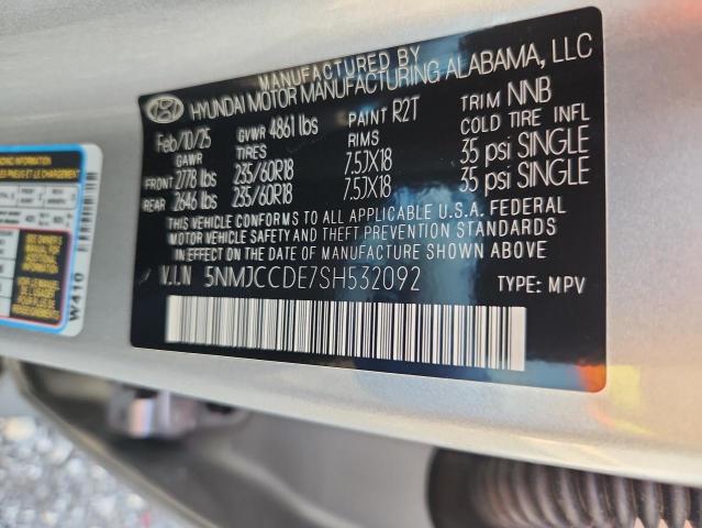 2025 HYUNDAI TUCSON SEL - 5NMJCCDE7SH532092