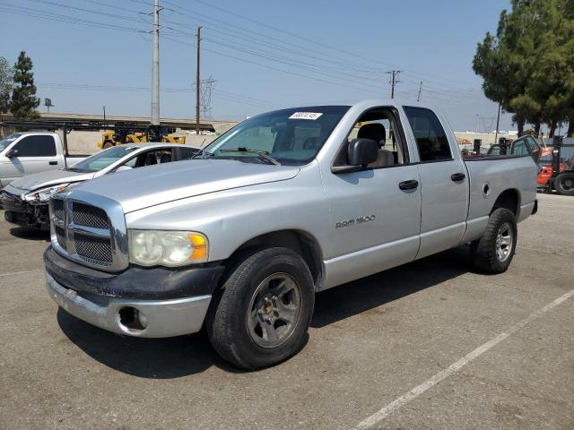DODGE RAM 1500 S 2004 silver crew pic gas 1D7HA18N54J120775 photo #1