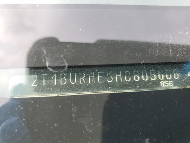 2017 TOYOTA COROLLA L - 2T1BURHE5HC805608