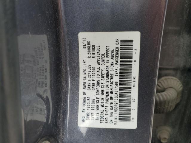 2013 HONDA ACCORD LX - 1HGCR2F35DA017586