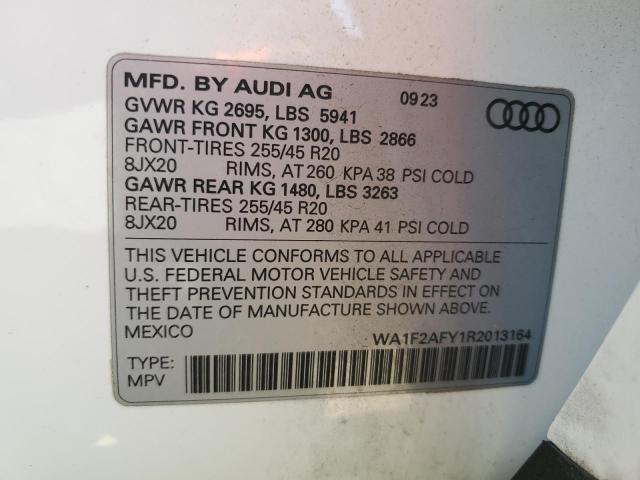 2024 AUDI Q5 E PREST WA1F2AFY1R2013164