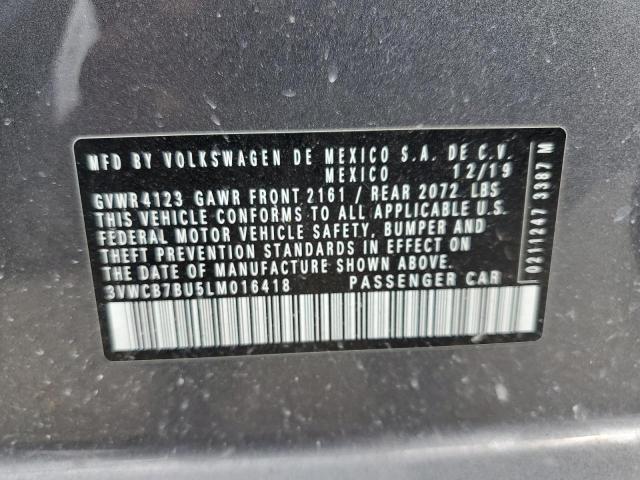 2020 VOLKSWAGEN JETTA S 3VWCB7BU5LM016418