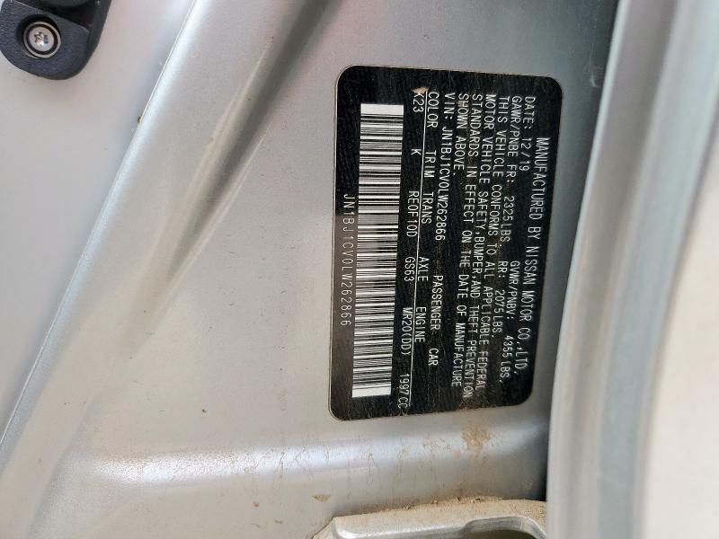 2020 NISSAN ROGUE SPOR JN1BJ1CV0LW262866