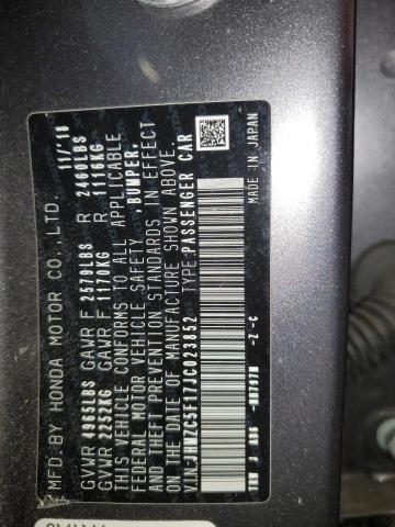 2018 HONDA CLARITY JHMZC5F17JC023852