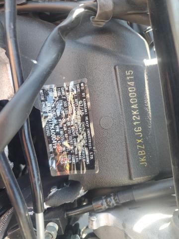 2019 KAWASAKI ZX636 K - JKBZXJG12KA000415