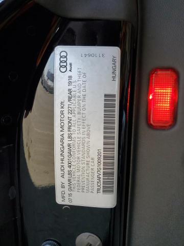 2016 AUDI TT TRUC5AFV7G1009201