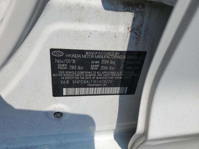 2019 HYUNDAI ELANTRA SE - 5NPD84LF1KH428229
